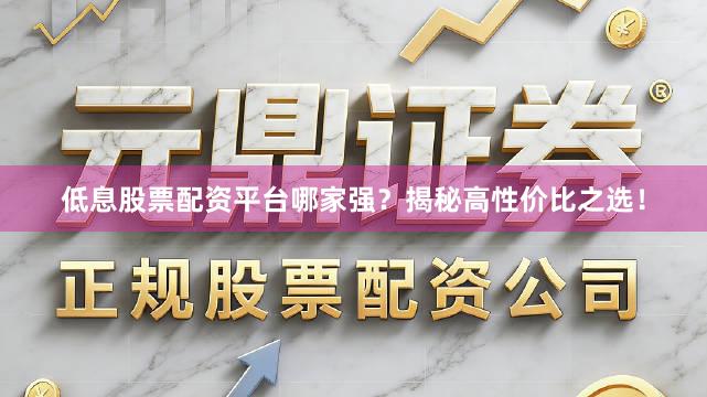低息股票配资平台哪家强？揭秘高性价比之选！