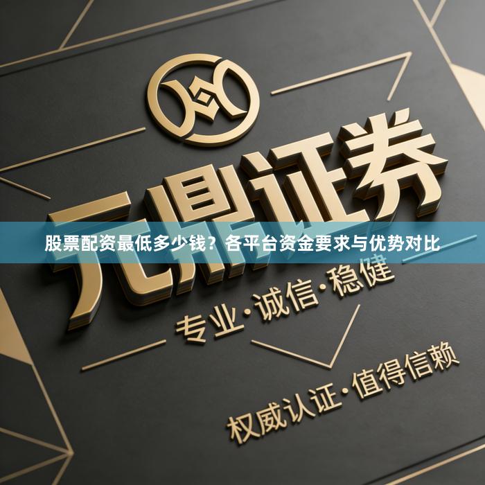 股票配资最低多少钱？各平台资金要求与优势对比
