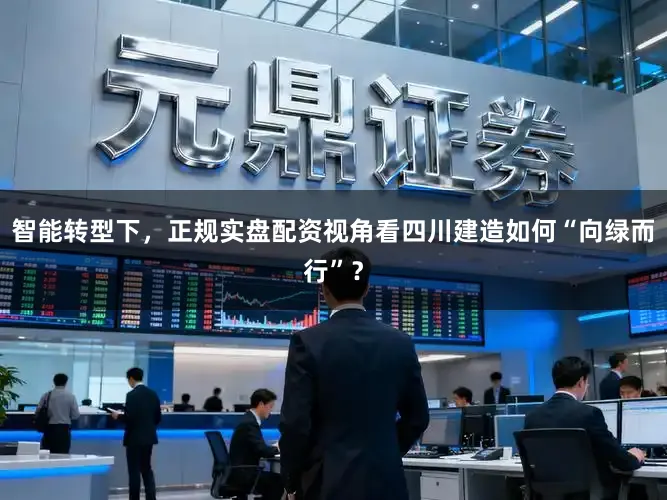 智能转型下，正规实盘配资视角看四川建造如何“向绿而行”？