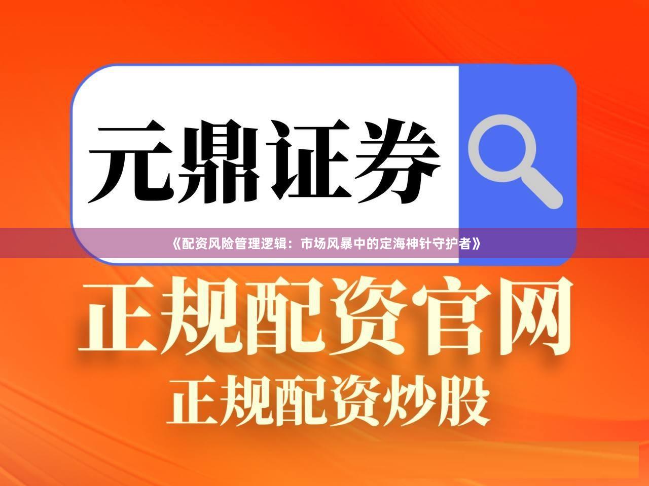 《配资风险管理逻辑：市场风暴中的定海神针守护者》