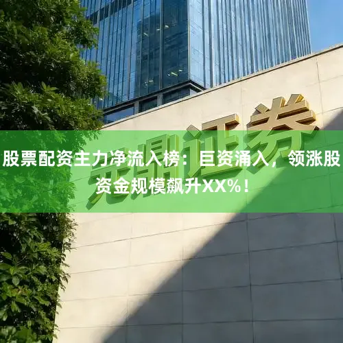 股票配资主力净流入榜：巨资涌入，领涨股资金规模飙升XX%！